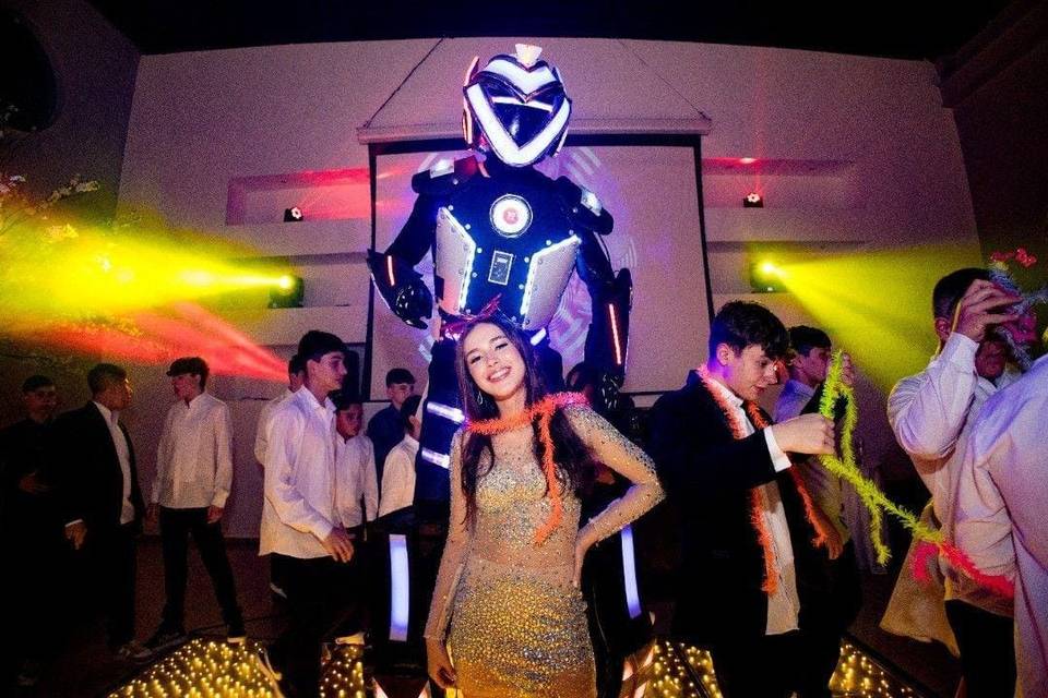 Robô de led