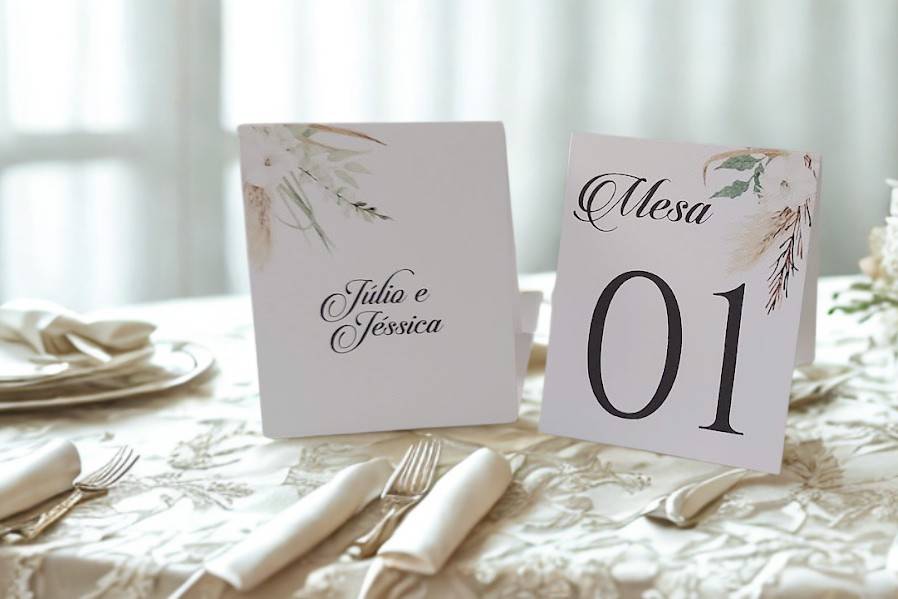Numeração de mesa