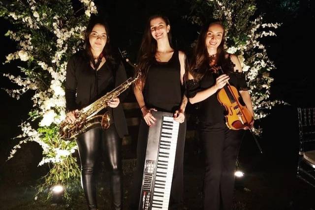 Trio Sax, violino e teclado
