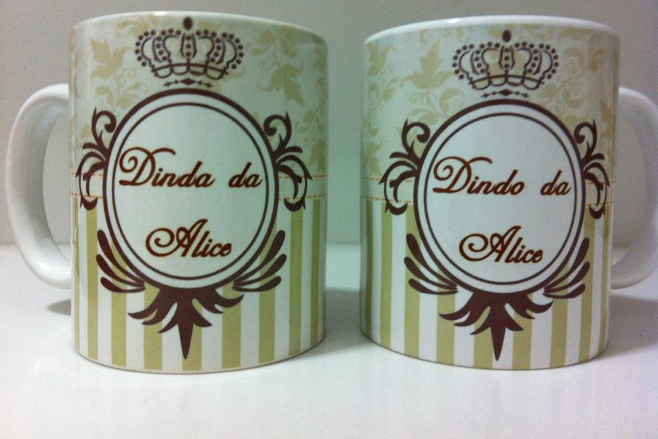 Caneca porcelanato personalizá