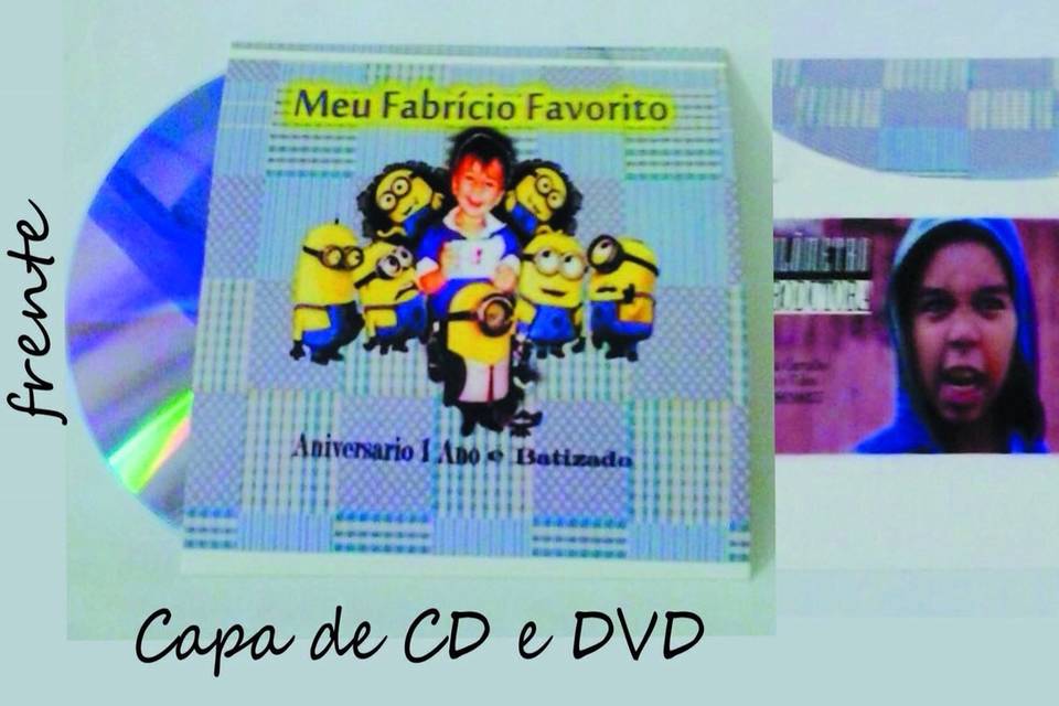 Capa de CD e DVD  personalizá