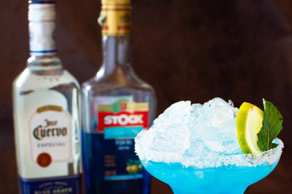Frozen blue Margarita