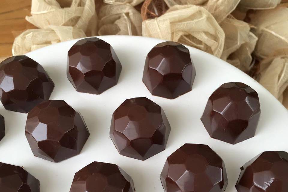 Bombons de chocolate belga