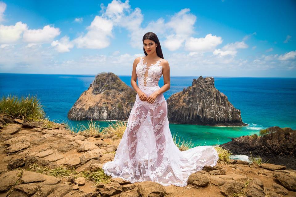 Bridal session em Noronha