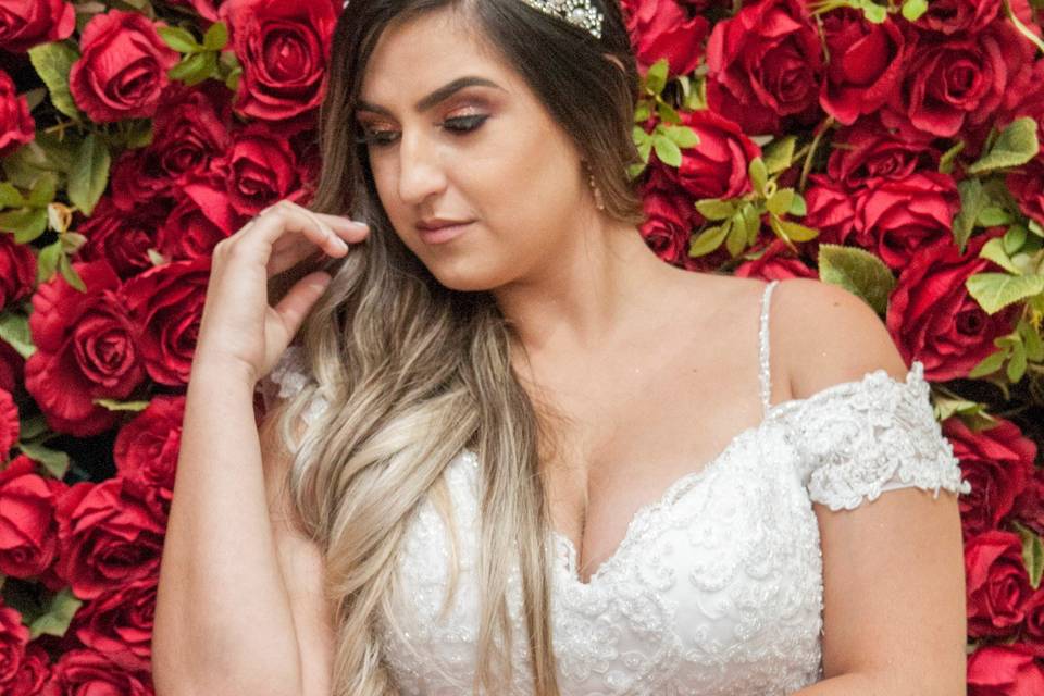 Numerações plus size em noiva