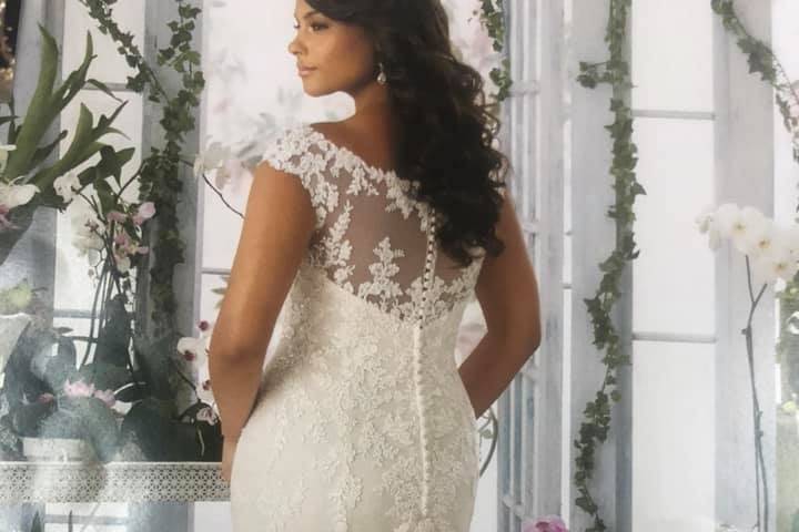 Plus size Mori Lee