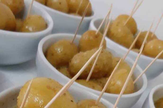 Batata na conserva