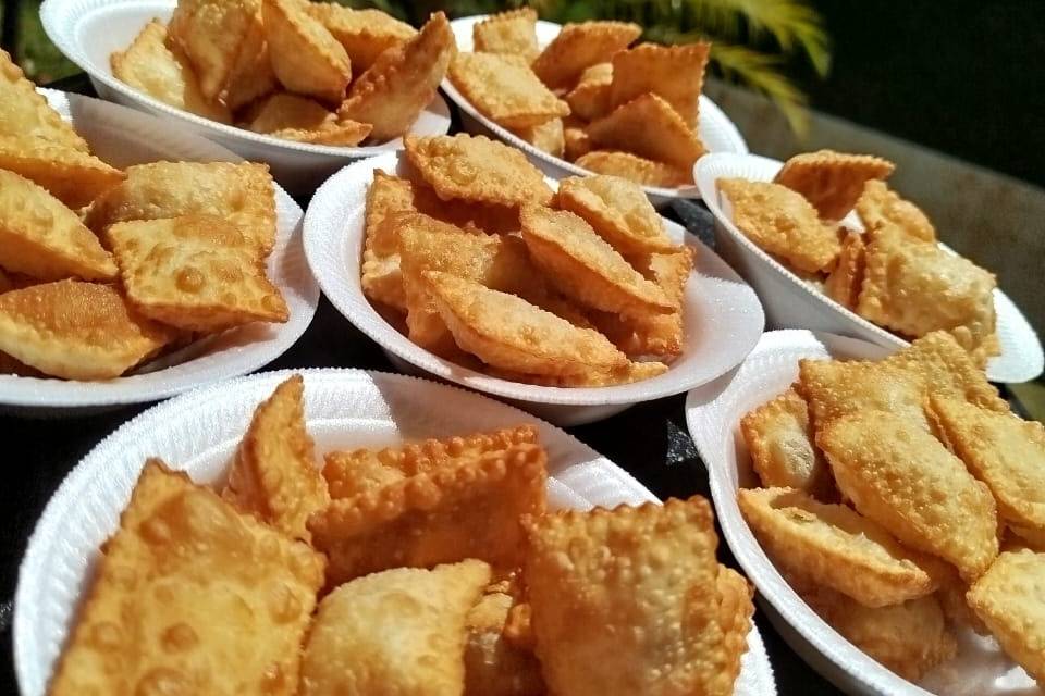 Mini pastel frito