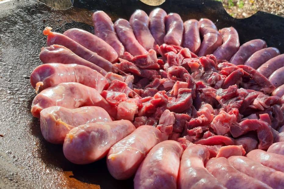 Carne no tacho