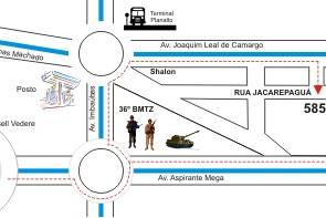 Mapa de localização