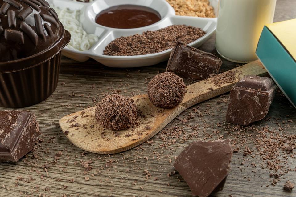 Brigadeiro de Raspas de Chocol