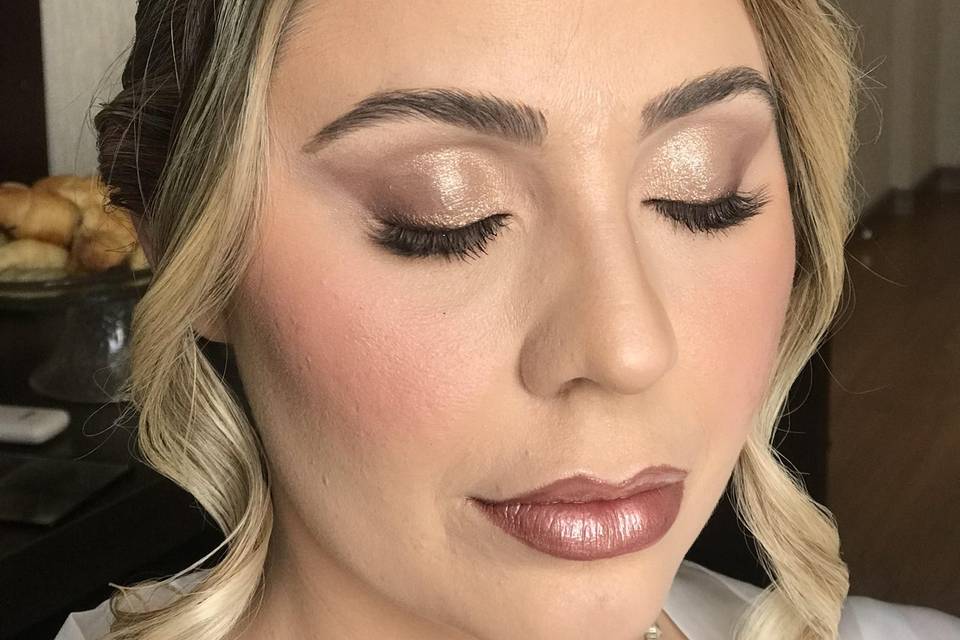 Noiva soft glam