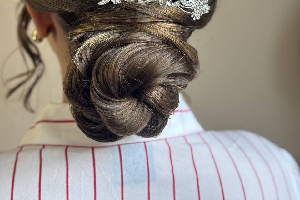 Penteado noiva civil
