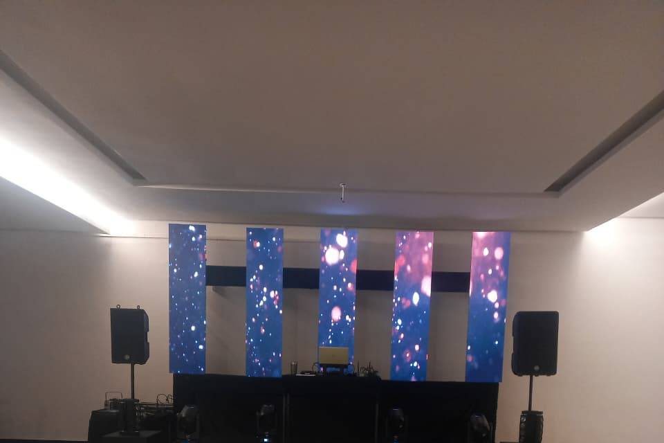 Pacote com Painel e Pista led