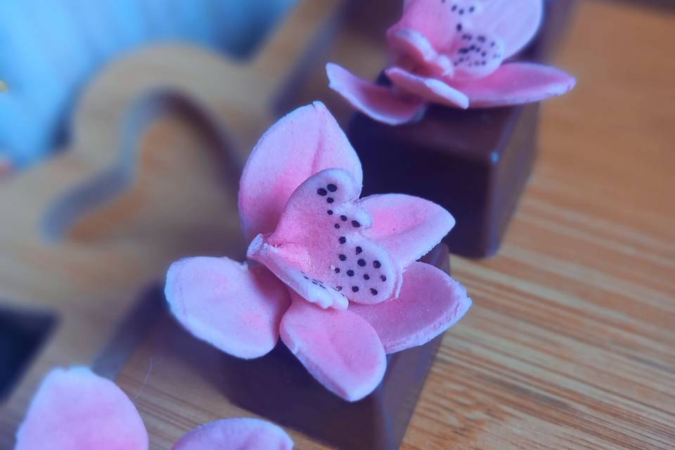 Bombom orquídea