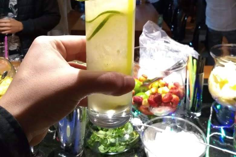 Caipirinha in the long drink