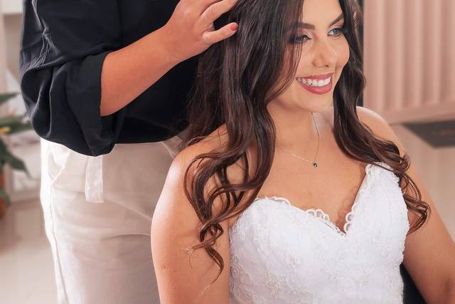 Noiva feliz
