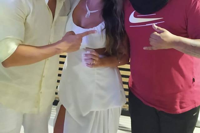 Noivos Felizes com resultado