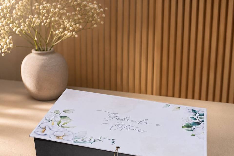 Caixa para padrinho  casamento