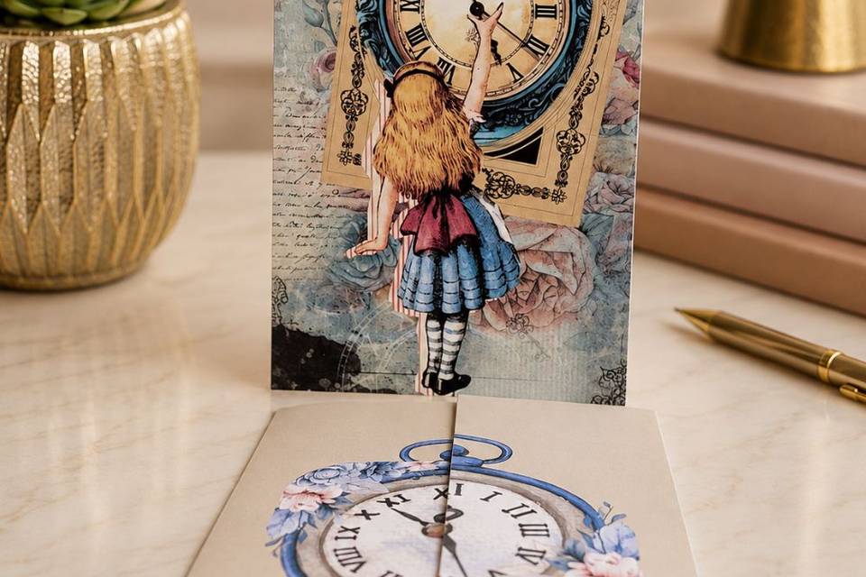 Convite de 15 anos Alice