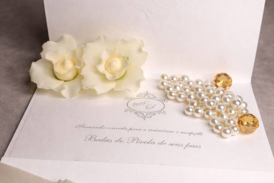 Convite de casamento