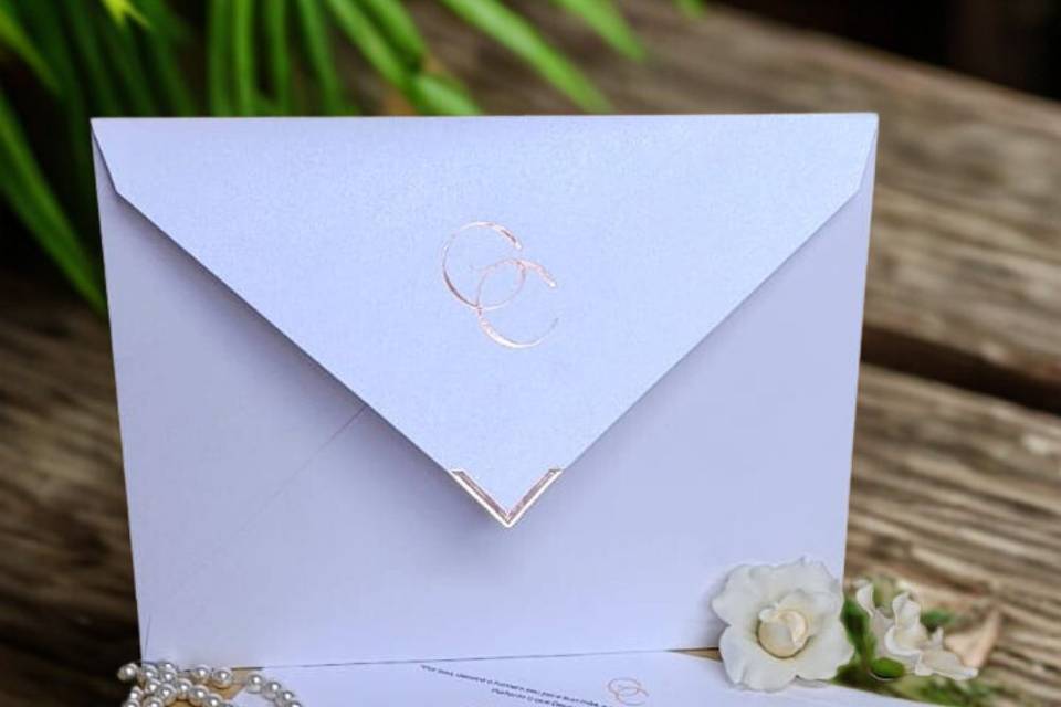 Convite de casamento