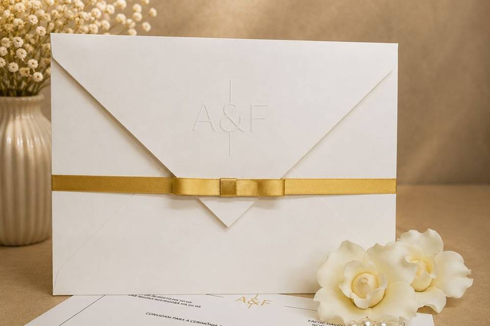 Convite de casamento