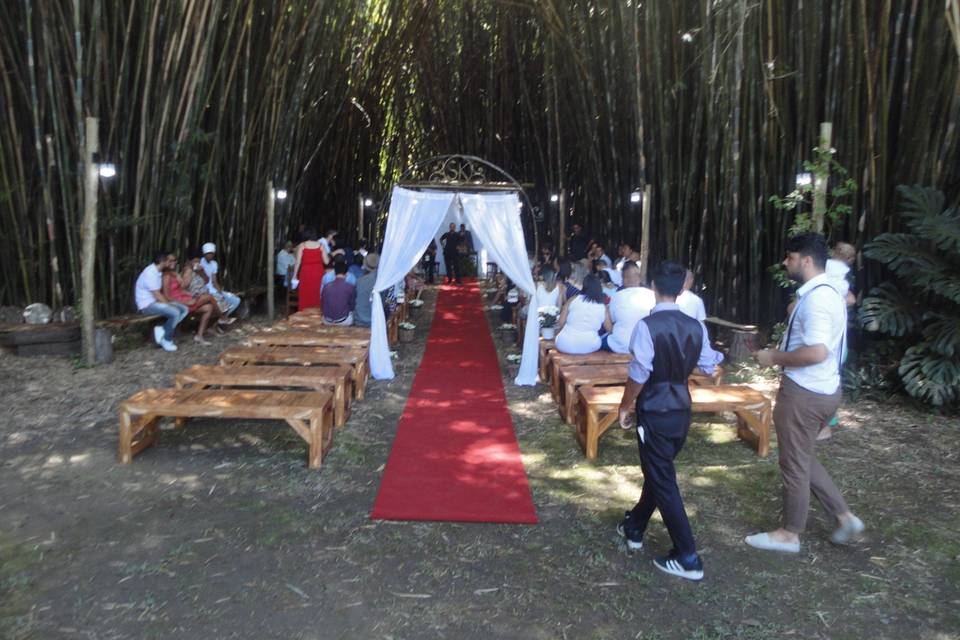 Cerimonia no Bambuzal