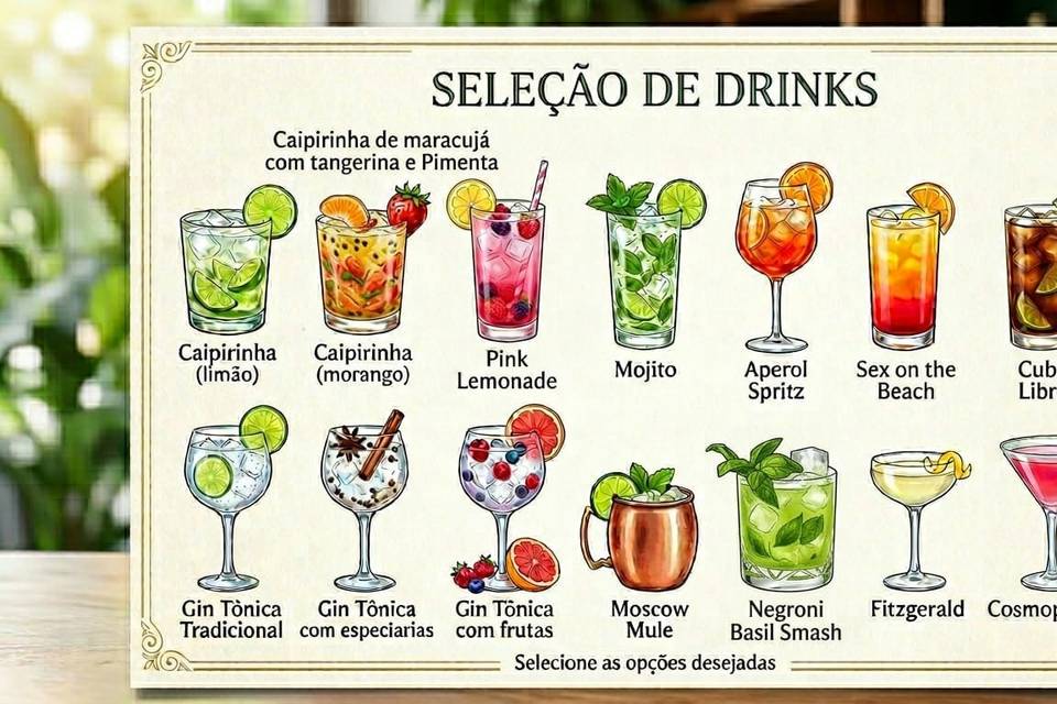 Os mais pedidos!!