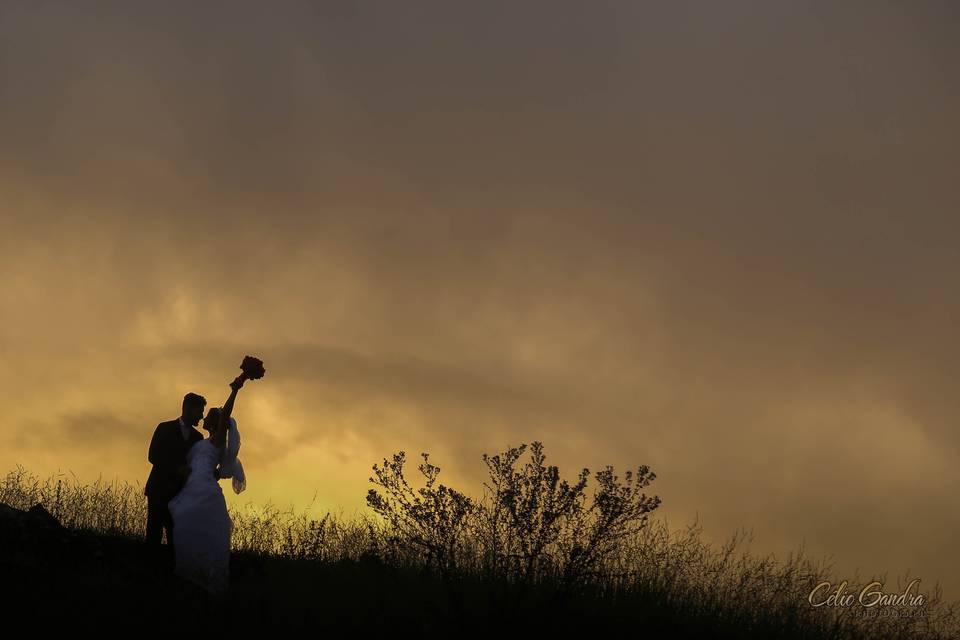 Thais e Juninho pós casamento