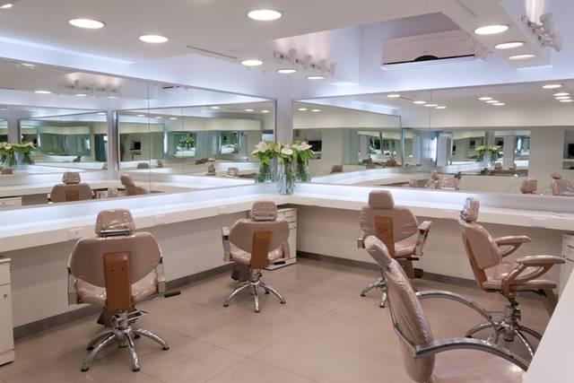 Sala de maquiagem