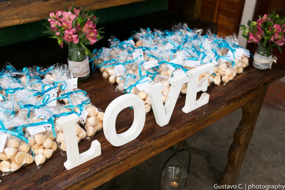 Detalhe bem casados