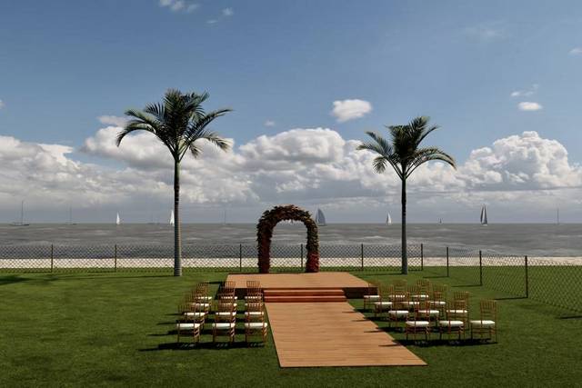 Altar em deck