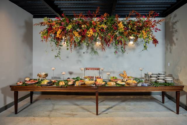 Espaço para buffet