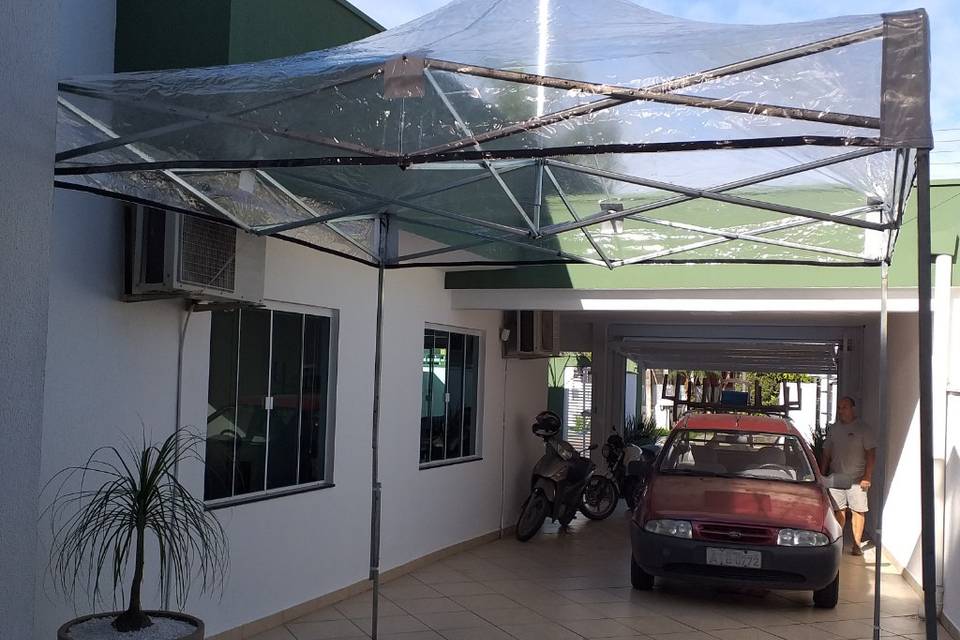 Tenda 3x3 sanfonada