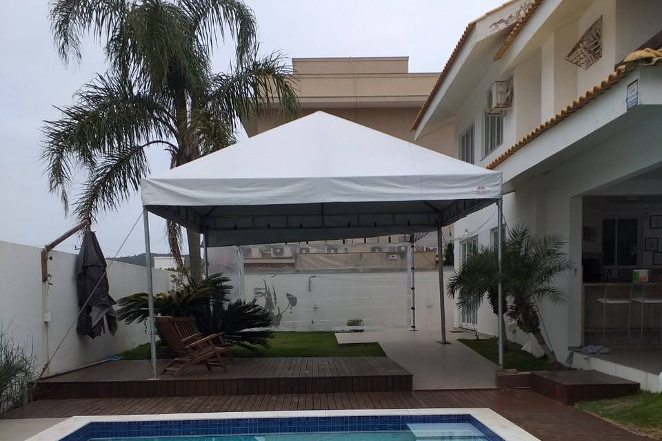 Tenda branca 5x5