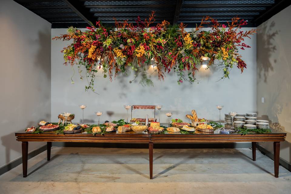 Espaço para buffet
