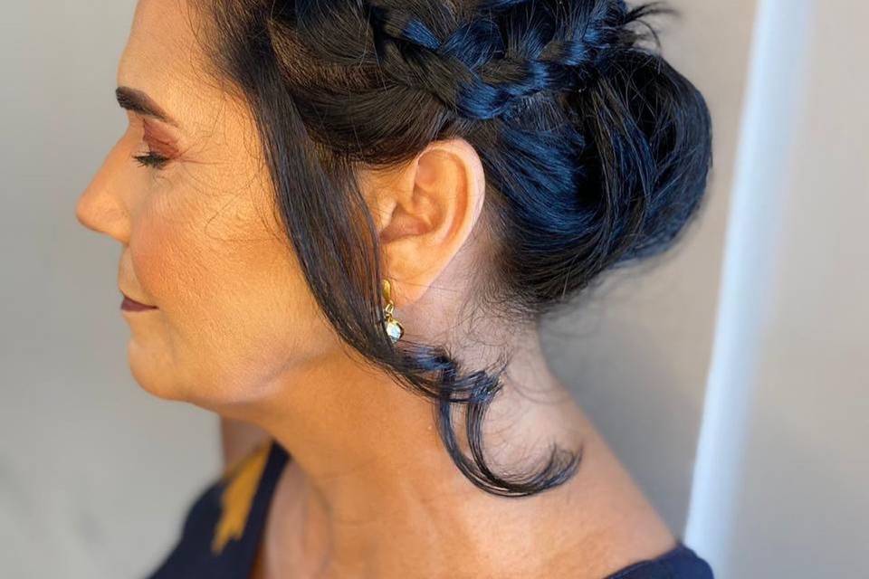 Penteado mãe da noiva