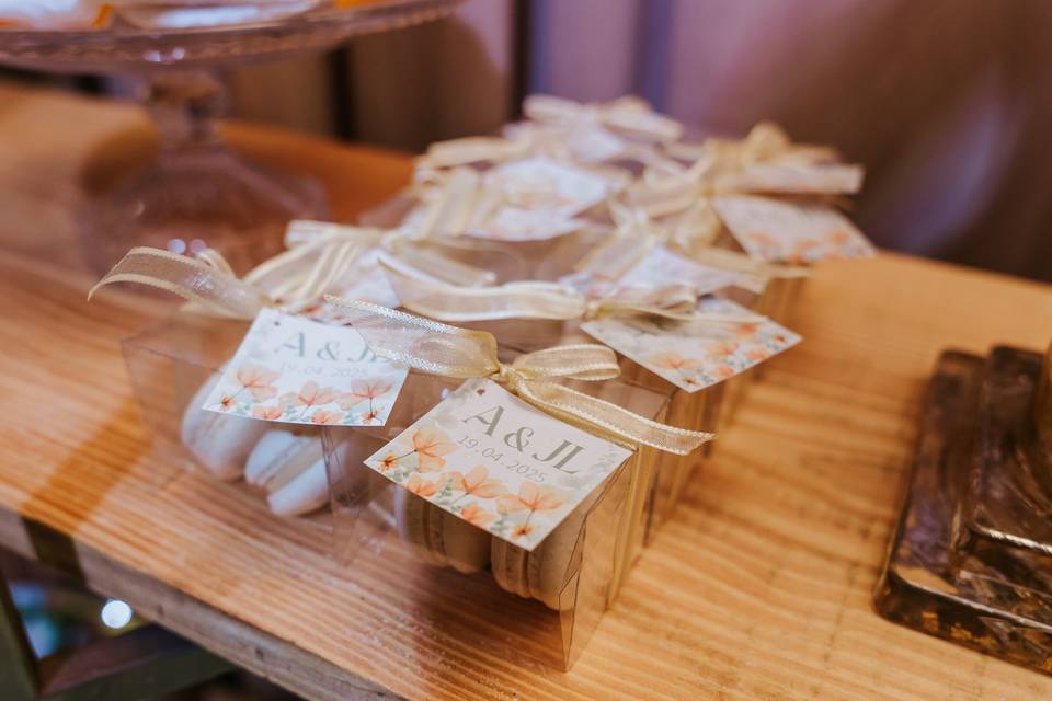 Caixinhas de macaron