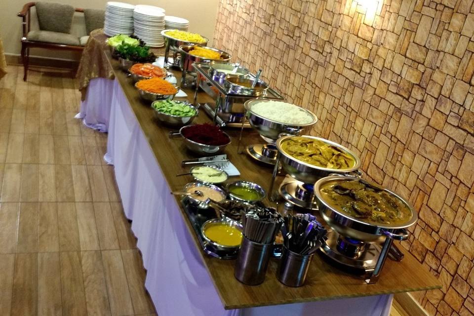 Buffet próprio - Espaço 273