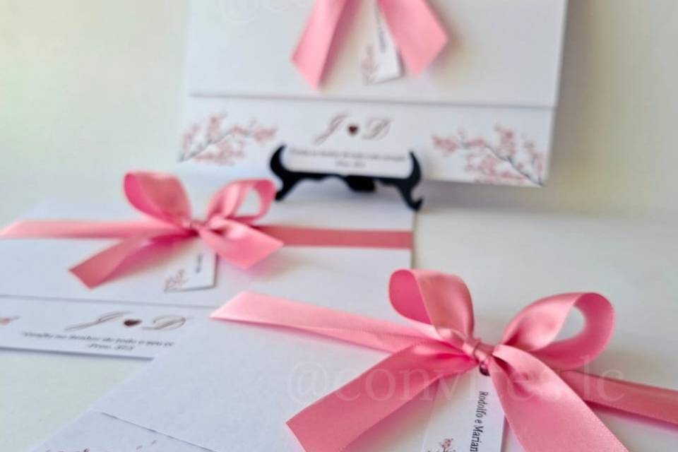 Convite de casamento