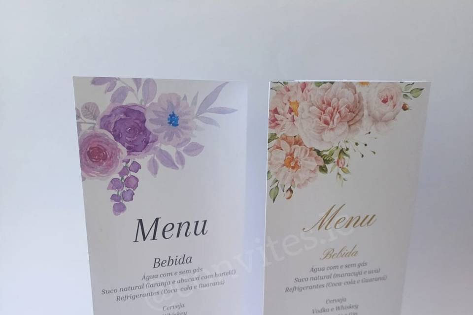 Menu triangular