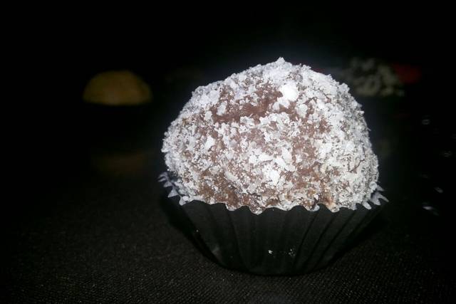 Brigadeiro com coco