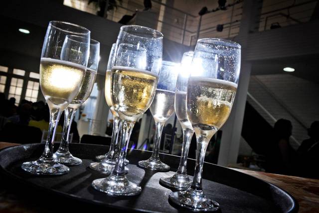 Champagne para brinde