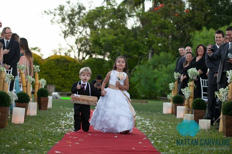 Casamento ao ar livre