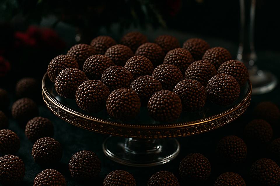 Brigadeiros intensos