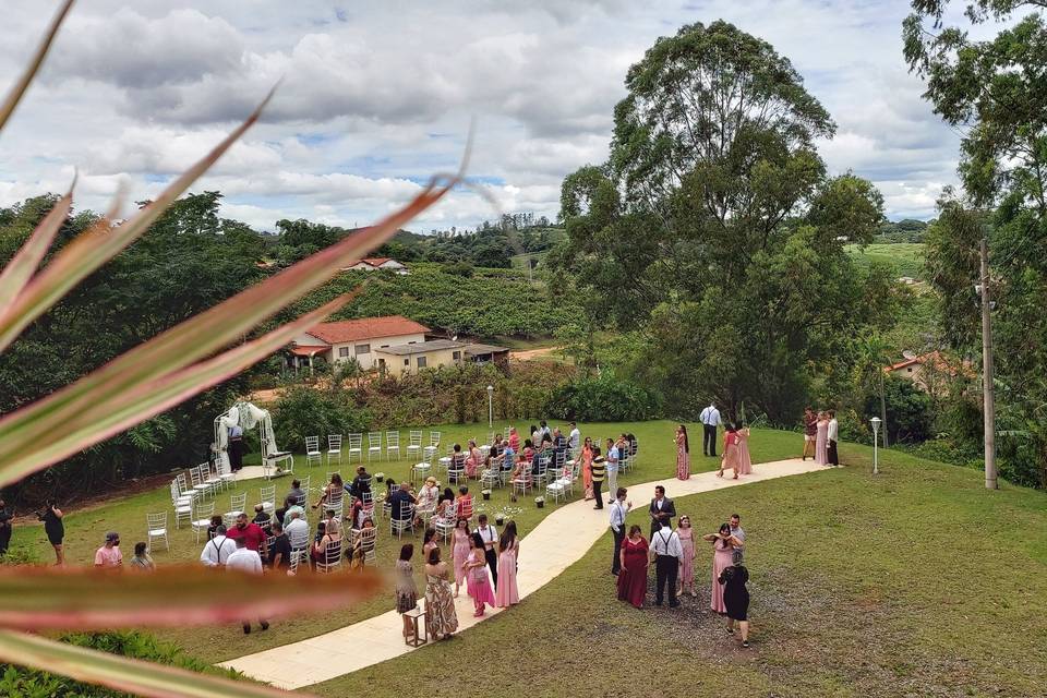 Casamento e drones sucesso