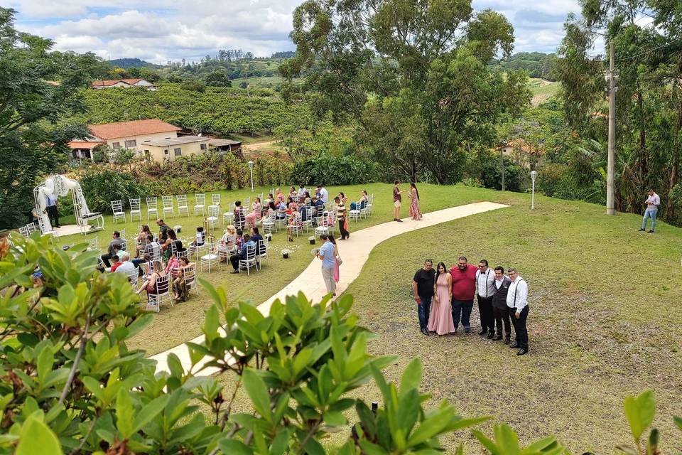 Casamento e drones sucesso