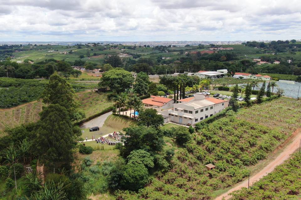 Casamento e drones sucesso