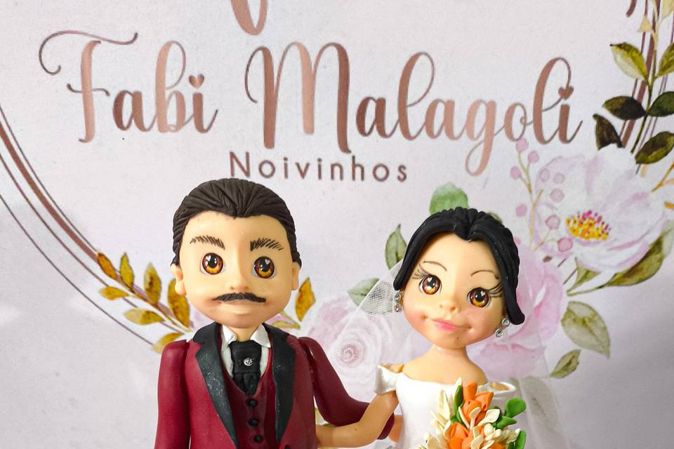 Noivinhos com daminha